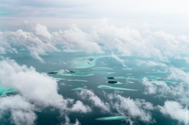Мальдивы с самолёта